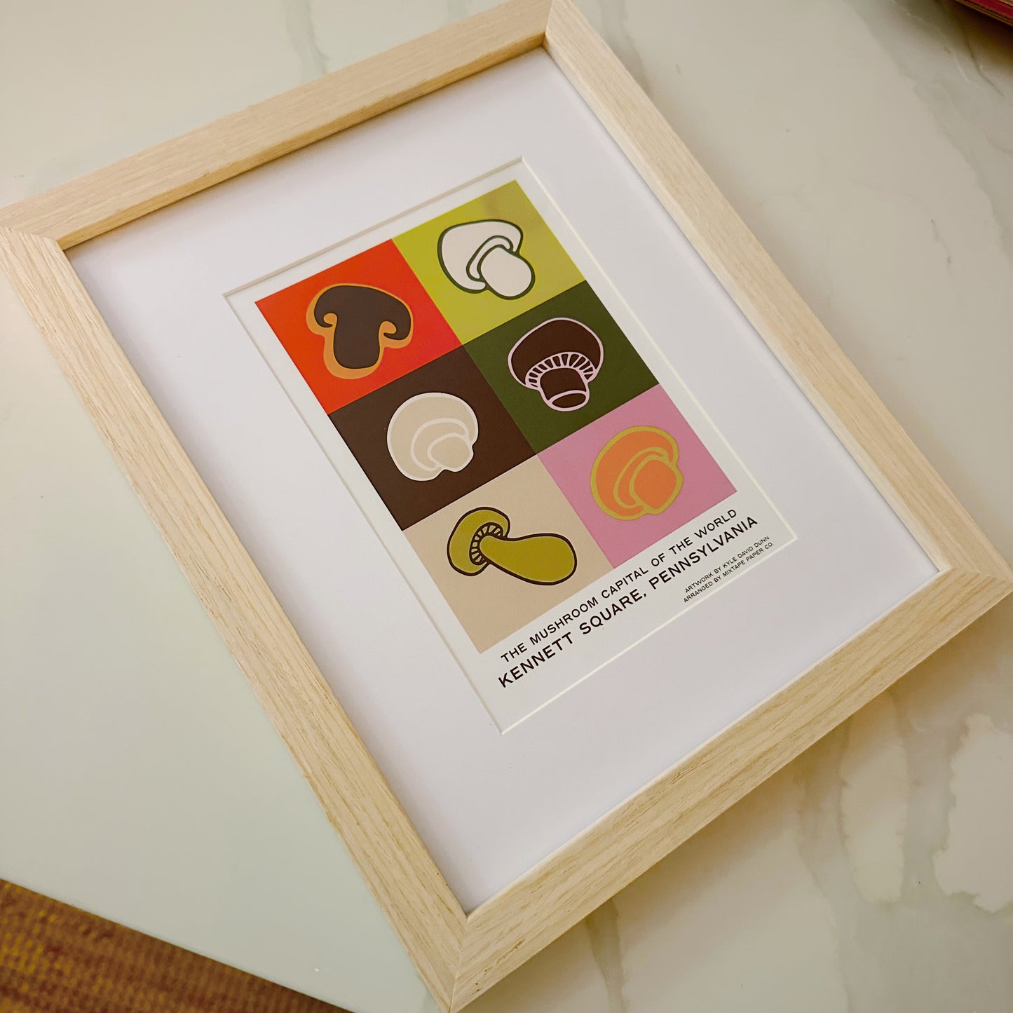 5X7 MUSHROOM CAPITAL OF THE WORLD PRINT