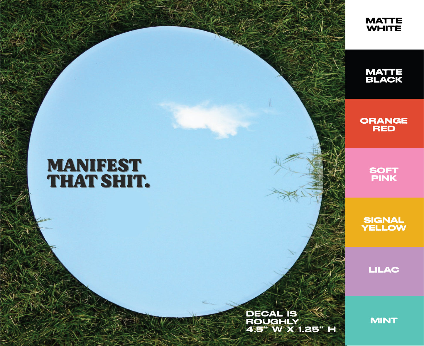 MIXTAPE MANTRAS - vinyl decal stickers- simple sayings
