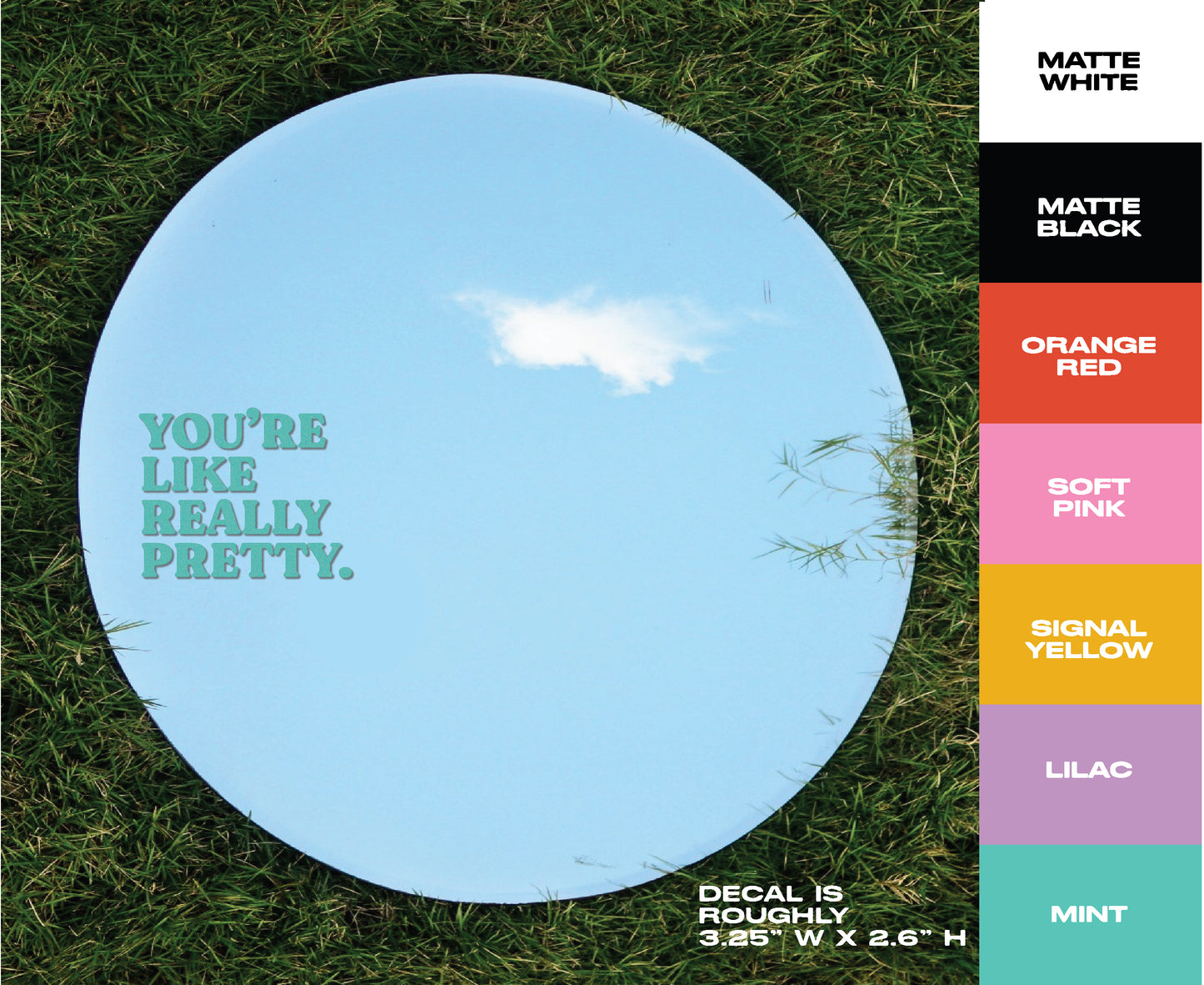 MIXTAPE MANTRAS - vinyl decal stickers- simple sayings