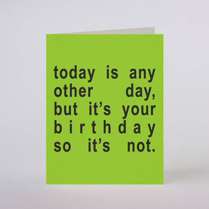 BRAT BIRTHDAY