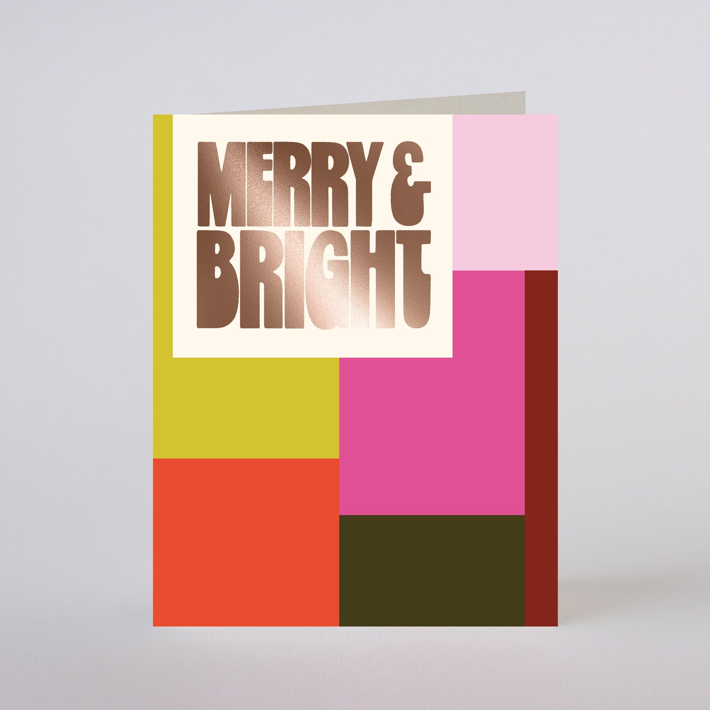 ✨ FOIL-PRINTED ✨ MERRY & BRIGHT COLORBLOCK
