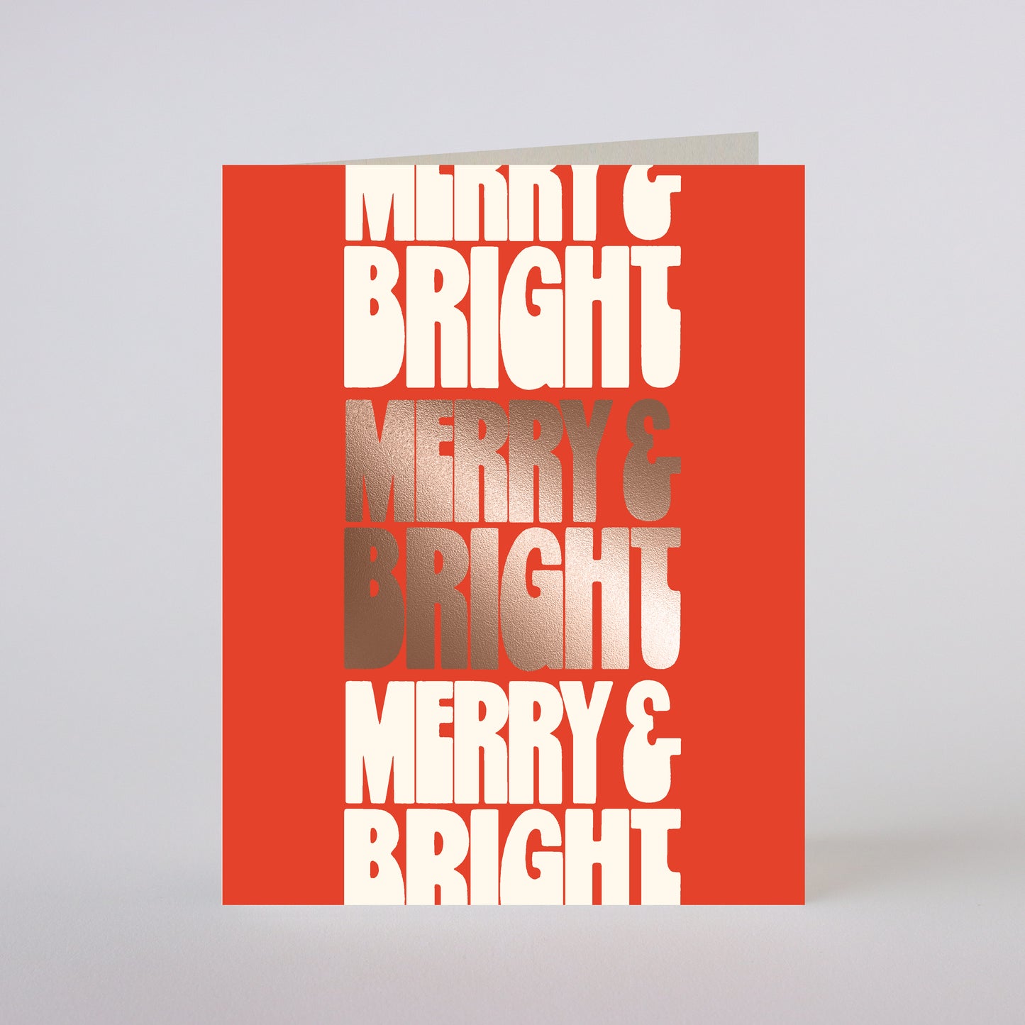 ✨ FOIL-PRINTED ✨ MERRY & BRIGHT IN HOT CORAL