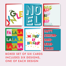 Load image into Gallery viewer, LET&#39;S JINGLE: Boxed Set of 6 Cards
