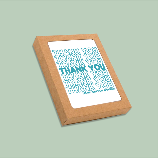 THANK YOU: Boxed Set of 6 Cards